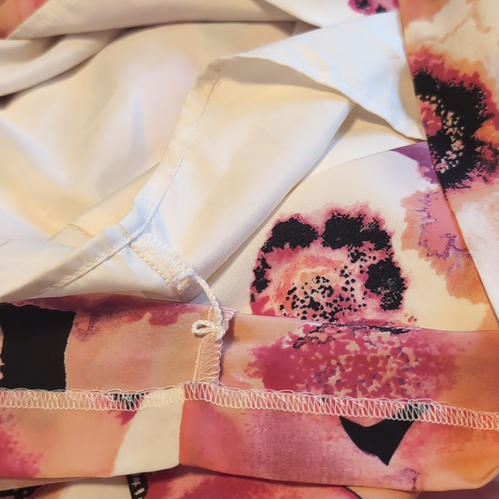 Women’s Apt 9 Sleeveless Floral Romantic Fitted Dress SZ16 - Picture 11 of 14